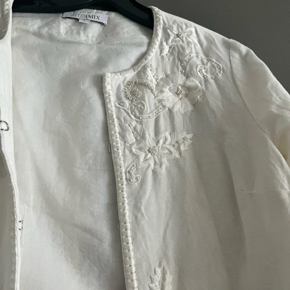 Embroidered Intermix Jacket - Picture 4 of 5